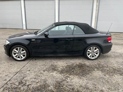 Schwarz Gebraucht 2008 BMW 120 Cabriolet Sport Line Cabrio | 8.990 € (Teuer)