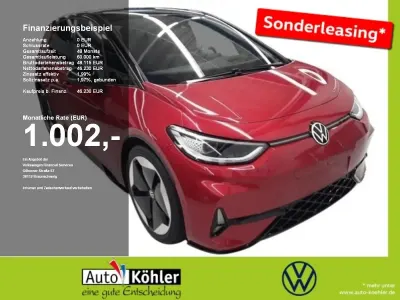 Brugt VW ID.3 GTX 239 kW (326 HK) 2025 Rød Hatchback