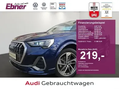 Usata Audi Q3 S-Line 150 CV (110 kW) 2023 Blu SUV