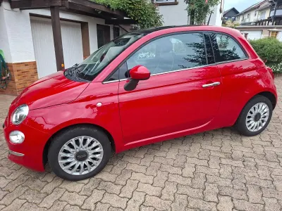 Gebraucht Fiat 500 Lounge 69 PS (50 kW) 2017 Rot Kleinwagen
