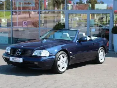 Gebraucht Mercedes SL320 AMG 224 PS (164 kW) 2000 Blau Cabrio
