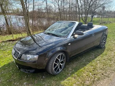 Second-hand Audi Cabriolet 170 CP (125 kW) 2002 Negru Cabrio