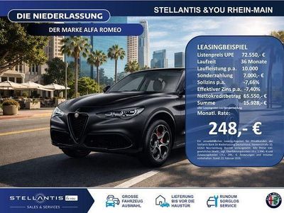 Neu Alfa Romeo Stelvio Veloce 280 PS (205 kW) 2026 Schwarz SUV