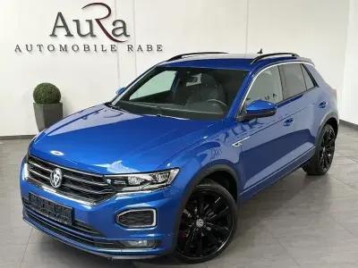 Usata VW T-Roc R-line 190 CV (139 kW) 2020 Blu SUV