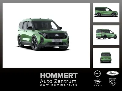 Neu Ford Tourneo Courier Titanium 125 PS (91 kW) 2026 Digital aqua blue Van / Kleinbus