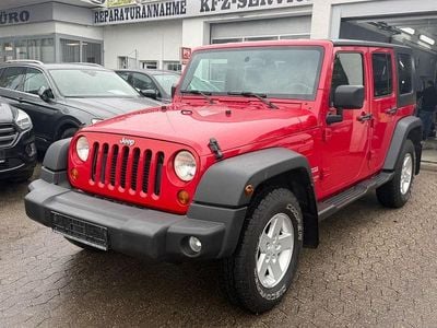 Occasion Jeep Wrangler Unlimited Sport 177 PK (130 kW) 2009 Rood SUV