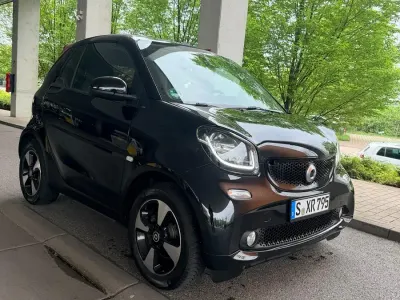 Usata Smart ForTwo Cabrio Prime 90 CV (66 kW) 2017 Nero Cabrio