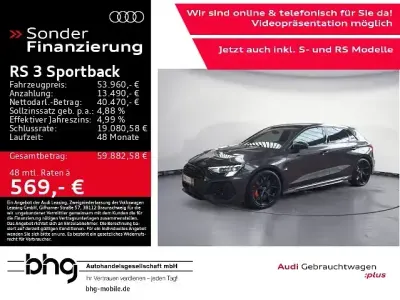 Gebraucht Audi RS3 Sportback Ambiente 400 PS (294 kW) 2023 Grau Kleinwagen
