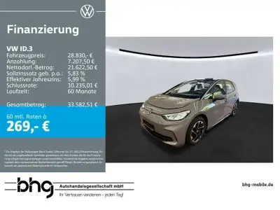 Occasion VW ID.3 Pro 150 kW (204 ch) 2024 Gris Citadine