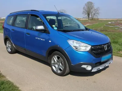 Brugt Dacia Lodgy Stepway 116 HK (85 kW) 2019 Blå MPV
