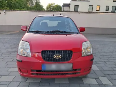 Używany Kia Picanto 65 KM (47 kW) 2005 Czerwony Hatchback