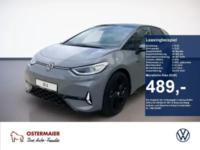 Ny VW ID.3 GTX 210 kW (286 HK) 2026 Sort Hatchback