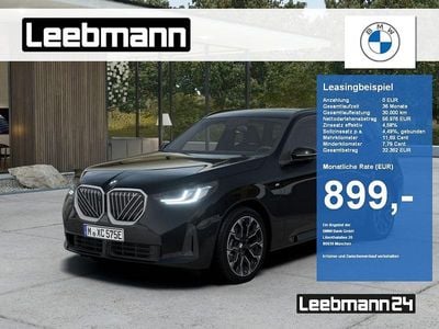 Schwarz Neu 2025 BMW X3 M Sport SUV | 68.950 € (Superpreis)