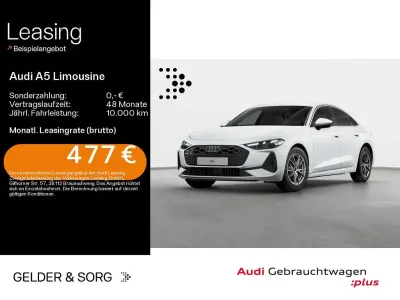 Gebraucht Audi A5 Sport 204 PS (150 kW) 2025 Gletscherweiß metallic Limousine