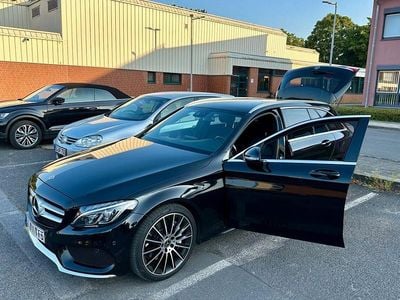 Gebraucht Mercedes C250 AMG line 211 PS (155 kW) 2018 Schwarz Kombi