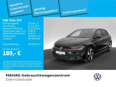 Gebraucht VW Polo GTI 207 PS (152 kW) 2023 Schwarz Kleinwagen