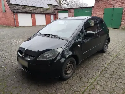 Gebraucht Mitsubishi Colt 95 PS (69 kW) 2008 Schwarz Kleinwagen