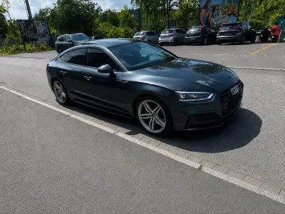 Gebraucht Audi A5 S-Line 360 PS (264 kW) 2019 Silber Coupé