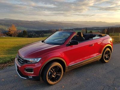 Gebraucht VW T-Roc Cabriolet Style 116 PS (85 kW) 2020 Rot Cabrio