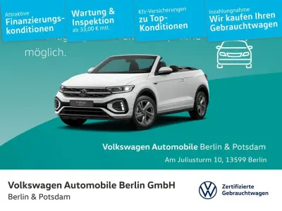 Gebraucht VW T-Roc Cabriolet R-line 150 PS (110 kW) 2025 Weiß Cabrio