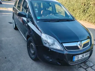 Gebraucht Opel Zafira Selection 110 PS (80 kW) 2009 Schwarz Van / Kleinbus