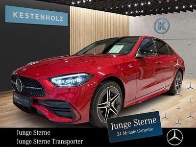 Usata Mercedes C300e AMG 197 CV (144 kW) 2024 Rosso Berlina