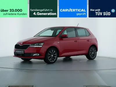 Gebraucht Skoda Fabia Soleil 95 PS (69 kW) 2019 Velvet rot metallic Kleinwagen