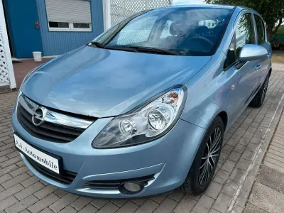 Gebraucht Opel Corsa 90 PS (66 kW) 2008 Blau Kleinwagen
