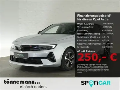 Gebraucht Opel Astra 131 PS (96 kW) 2024 Silber Kleinwagen