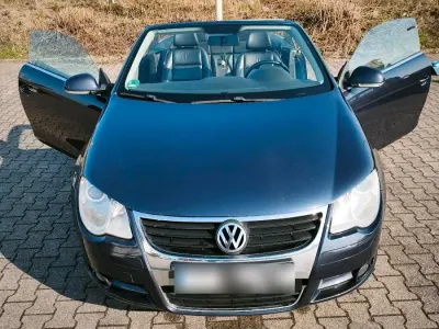 Occasion VW Eos 147 PK (108 kW) 2007 Blauw Cabriolet