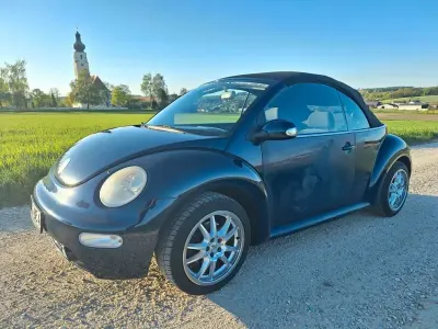 Second-hand VW New Beetle 75 CP (55 kW) 2003 Albastru Hatchback