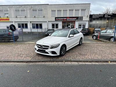 Gebraucht Mercedes C200 AMG line 160 PS (117 kW) 2019 Weiß Limousine