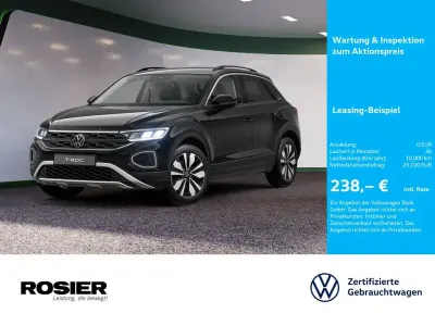 Second-hand VW T-Roc Goal 116 CP (85 kW) 2024 Negru SUV