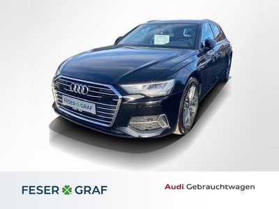 Gebraucht Audi A6 Ambiente 265 PS (194 kW) 2022 Mythosschwarz metallic Kombi