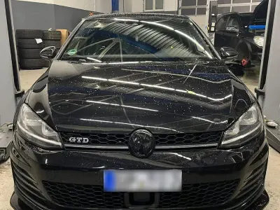 Gebraucht VW Golf VII GTD 184 PS (135 kW) 2014 Schwarz Limousine