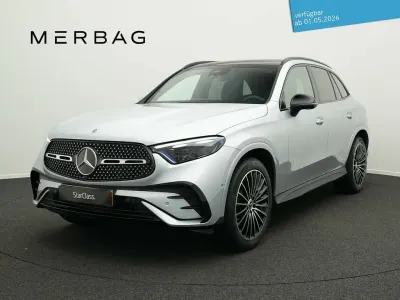 Gebraucht Mercedes GLC220 AMG line 197 PS (144 kW) 2026 Silber SUV
