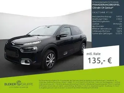 Gebraucht Citroën C4 Cactus Shine 110 PS (80 kW) 2020 Schwarz Kleinwagen