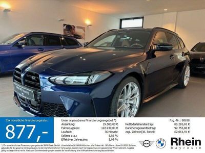 Neu BMW M3 Competition Edition 530 PS (389 kW) 2026 Tansanitblau metallic Kombi
