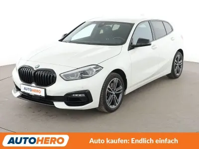 Gebraucht BMW 118 Sport Line 140 PS (102 kW) 2020 Weiß Kleinwagen