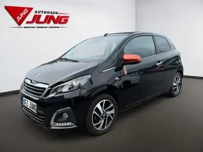 Gebraucht Peugeot 108 Roland Garros 82 PS (60 kW) 2016 Schwarz Kleinwagen