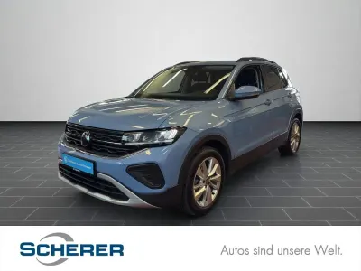 Gebraucht VW T-Cross Life 95 PS (69 kW) 2025 Clear blue metallic (metallic) SUV