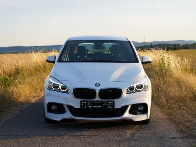 Gebraucht BMW 218 Active Tourer M Sport 150 PS (110 kW) 2017 Weiß Van / Kleinbus