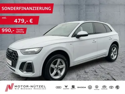 Gebraucht Audi Q5 S-Line 204 PS (150 kW) 2022 Gletscherweiß metallic SUV