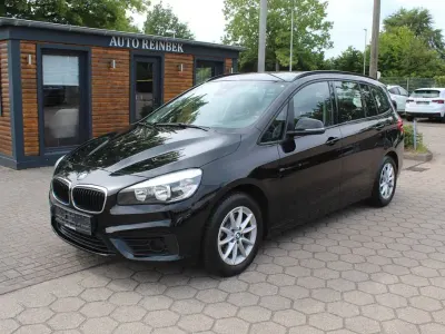 Gebraucht BMW 218 Gran Tourer 136 PS (100 kW) 2016 Schwarz Van / Kleinbus