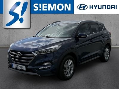 Gebraucht Hyundai Tucson Style 177 PS (130 kW) 2017 Mic (blau SUV