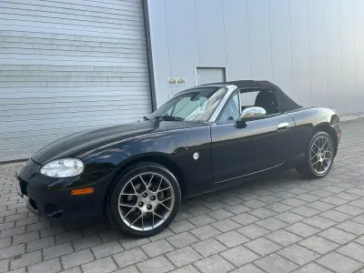 Brugt Mazda MX5 145 HK (106 kW) 2004 Sort Cabriolet