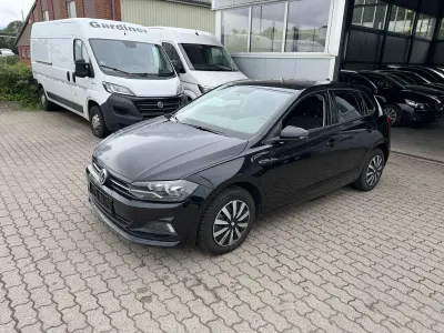 Gebraucht VW Polo Comfortline 95 PS (69 kW) 2019 Schwarz Kleinwagen