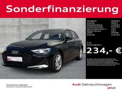 Gebraucht Audi A3 Advanced 150 PS (110 kW) 2025 Schwarz Limousine