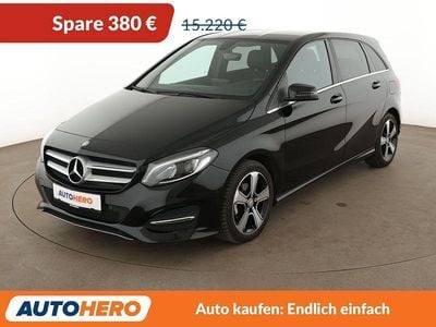 Gebraucht Mercedes B180 Urban 109 PS (80 kW) 2016 Schwarz Van / Kleinbus