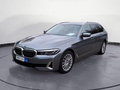 Usata BMW 520 Luxury Line 190 CV (139 kW) 2022 Blu Station wagon